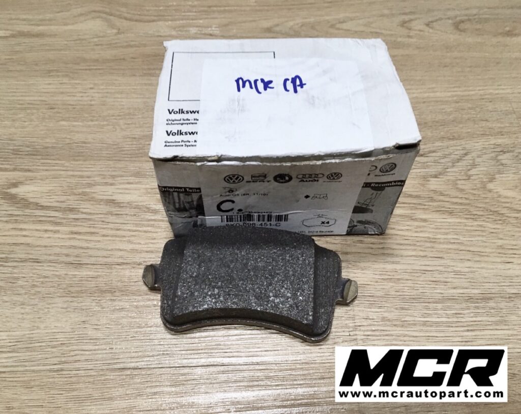 ผ้าเบรคหลัง Audi Q5 อะไหล่แท้ จาก MCR Autoparts