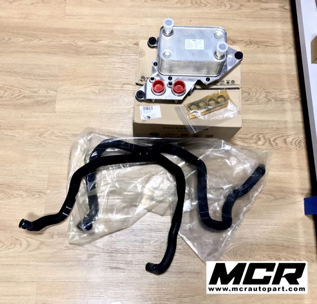 ชุดออยคูลเลอร์ Audi R8 อะไหล่แท้ จาก MCR Autoparts