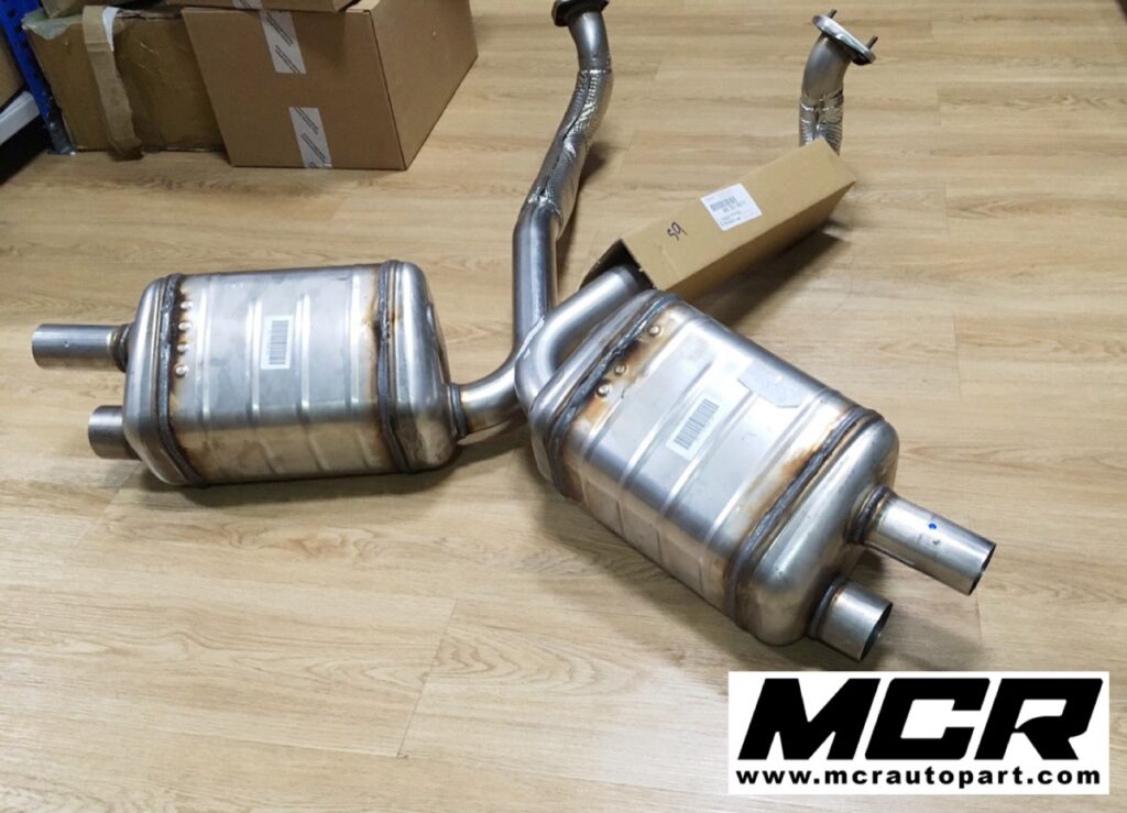 ท่อไอเสีย Porsche 718 อะไหล่แท้ จาก MCR Autoparts