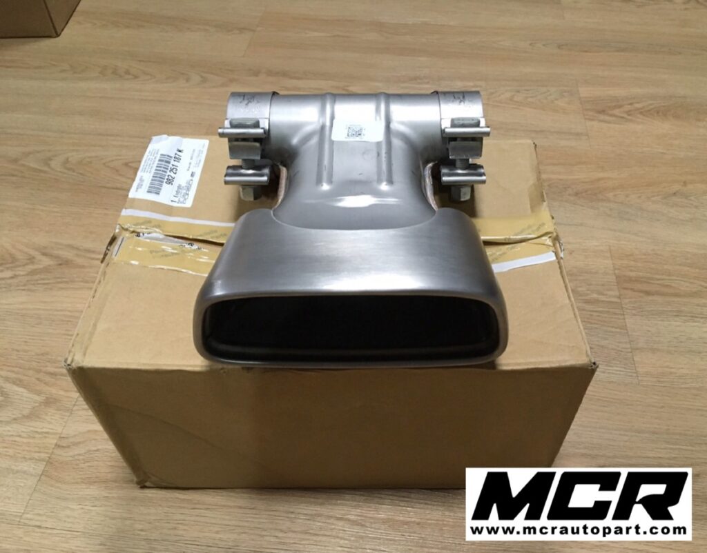 ปลายท่อ Porsche Boxster, Cayman 718 อะไหล่แท้ จาก MCR Autoparts