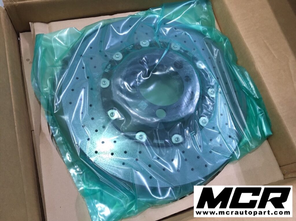 จานเบรค Ceramic Porsche 991 อะไหล่แท้ จาก MCR Autoparts