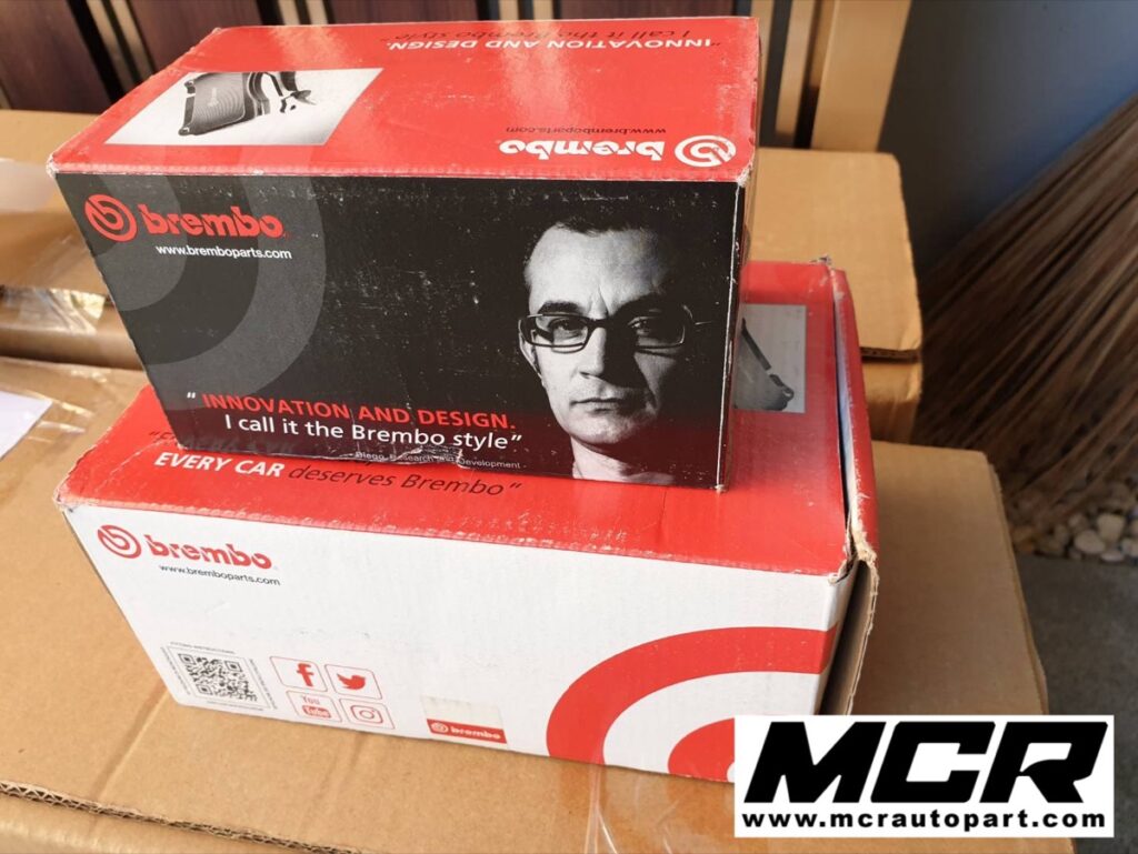 ผ้าเบรค Brembo สำหรับ Bentley Continental GT อะไหล่แท้ จาก MCR Autoparts