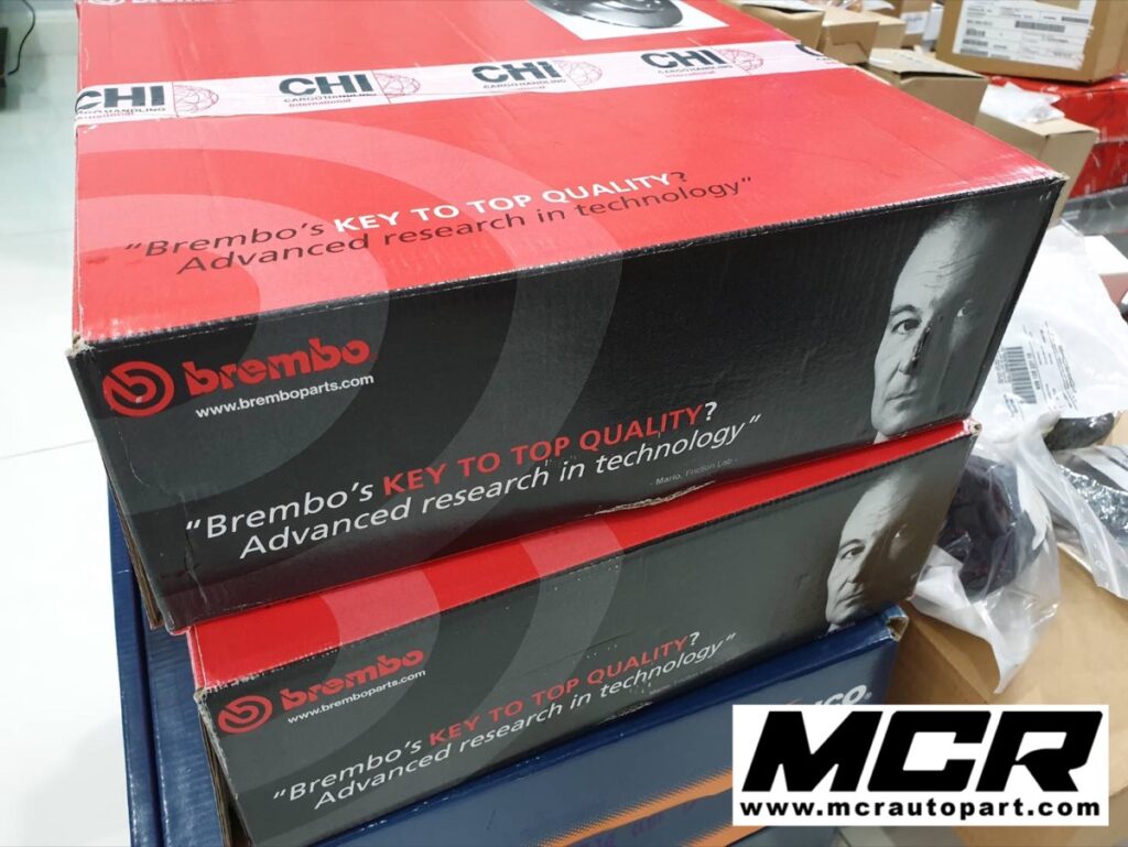 จานเบรค Brembo สำหรับ Porsche อะไหล่แท้ จาก MCR Autoparts