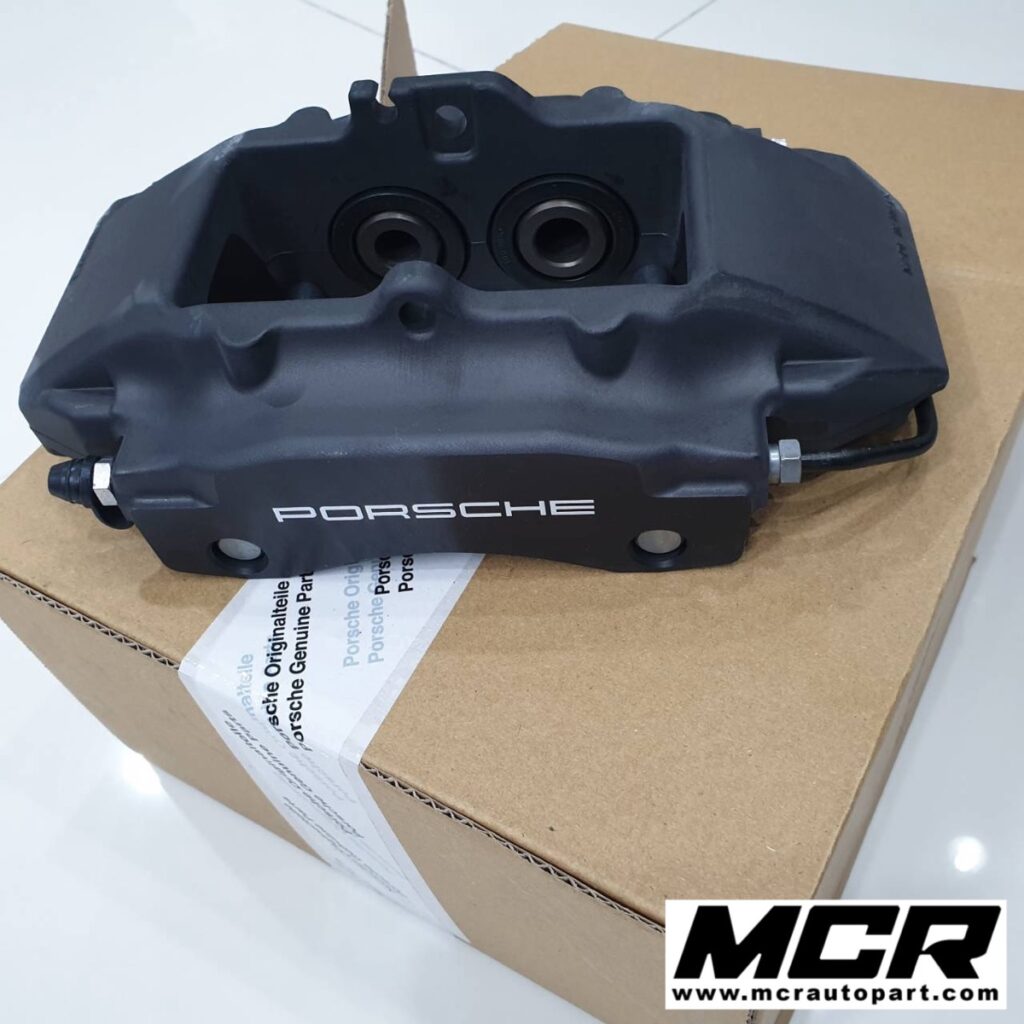 Caliper เบรคหลัง Porsche Cayman 718 อะไหล่แท้ จาก MCR Autoparts