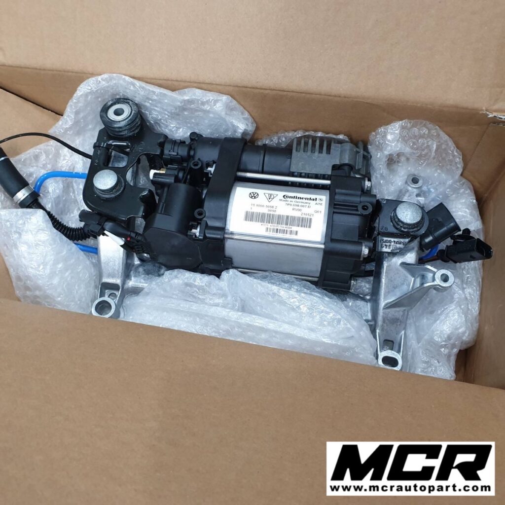 ปั๊มโช๊คถุงลม Porsche Cayenne 958 อะไหล่แท้ จาก MCR Autoparts