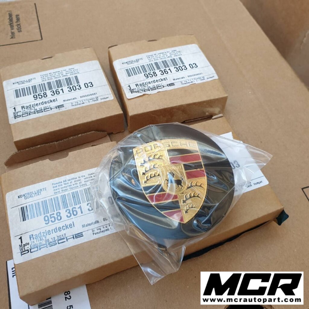 ฝาล้อ Porsche อะไหล่แท้ จาก MCR Autoparts