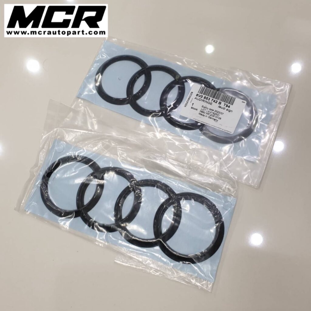 โลโก้ Audi TTS MK3 อะไหล่แท้ จาก MCR Autoparts