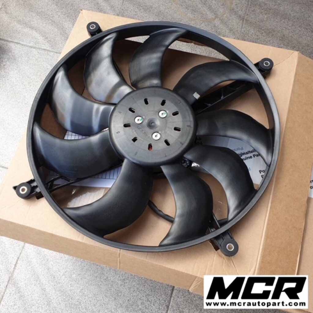 พัดลมหม้อน้ำ Porsche Carrera 992 อะไหล่แท้ จาก MCR Autoparts
