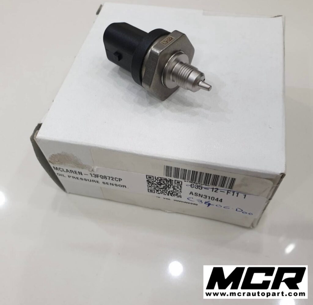เซ็นเซอร์แรงดันน้ำมันเครื่อง McLaren Artura อะไหล่แท้ จาก MCR Autoparts
