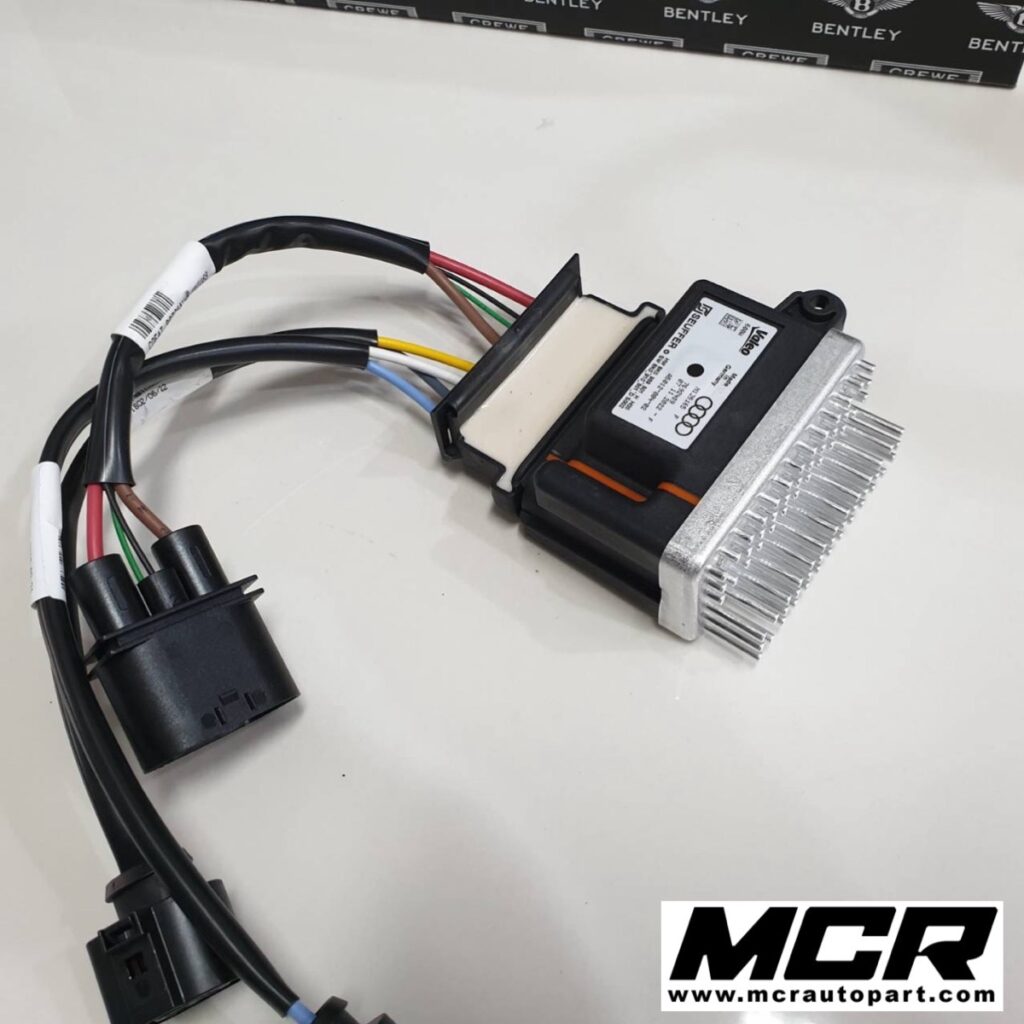มอเตอร์พัดลม Porsche Macan 2022 model อะไหล่แท้ จาก MCR Autoparts