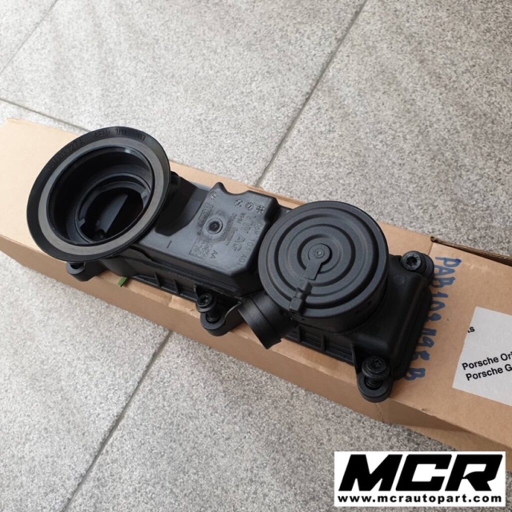 ถังดักไอน้ำมันเครื่อง Cayenne E3 Porsche Panamera 971 2022 อะไหล่แท้ จาก MCR Autoparts