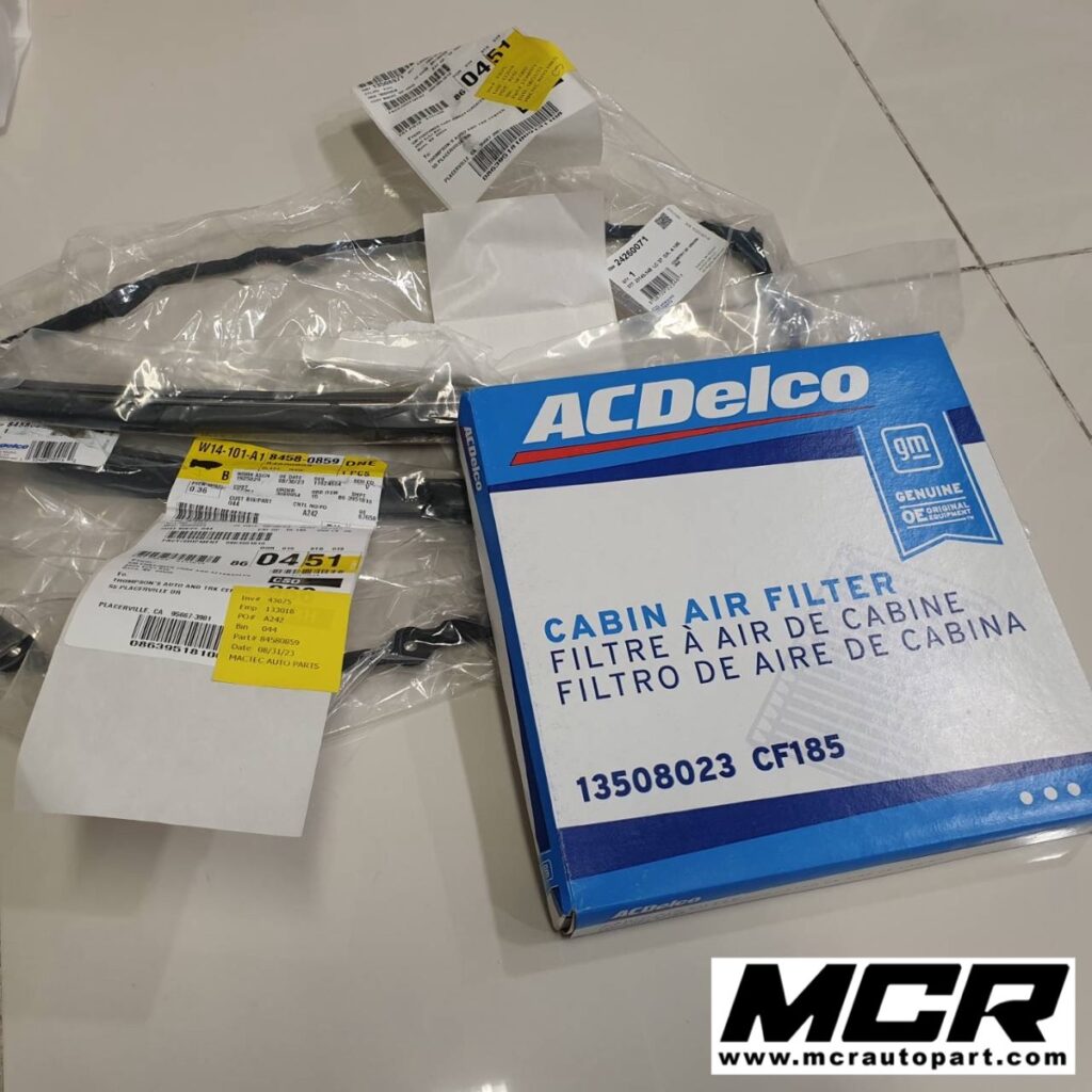 ชุดอะไหล่ Service Chevrolet Camaro อะไหล่แท้ จาก MCR Autoparts