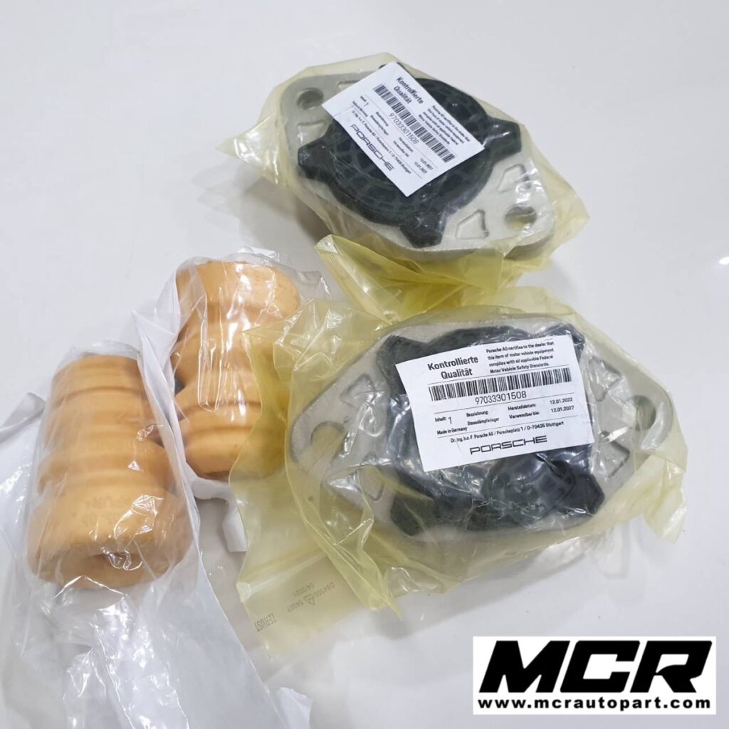 ชุดเบ้าโช๊คหลัง Porsche Panamera 970 อะไหล่แท้ จาก MCR Autoparts
