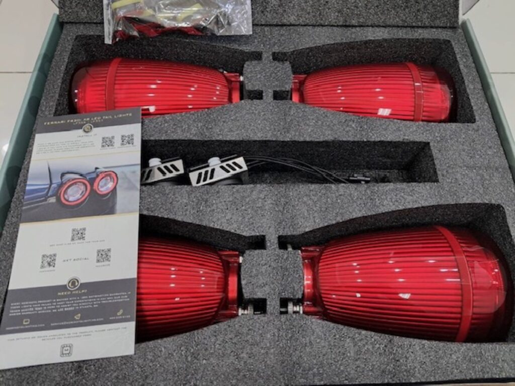 ชุดไฟท้าย Led Morimoto Ferrari 430 อะไหล่แท้ จาก MCR Autoparts
