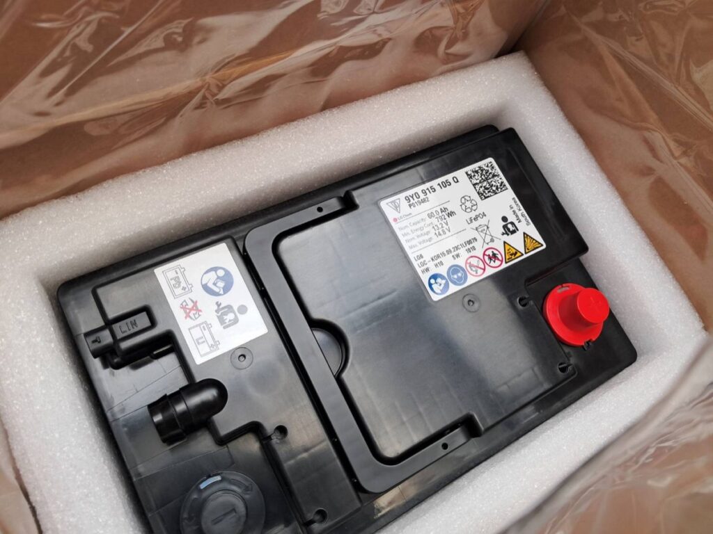 แบตสตาร์ท ลิเทียม Lithium Porsche 992, Cayenne E3, อะไหล่แท้ จาก MCR Autoparts